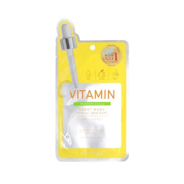Picomonte - Dcure+ Vitamin + Citrus Face Mask - 1 pc