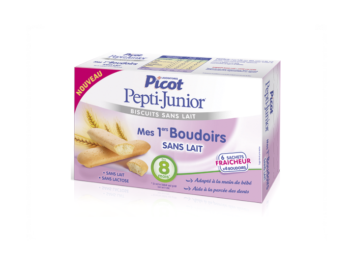 Picot Pepti-Junior Mes premiers boudoirs sans produits laitiers pendant 8 mois 150g