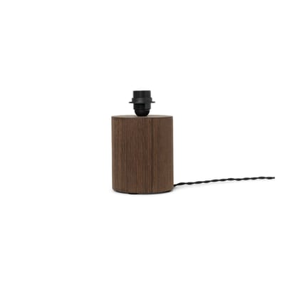 Ferm Living - Pied de lampe Lampe à composer - Bois naturel - Placage chêne fumé FSC