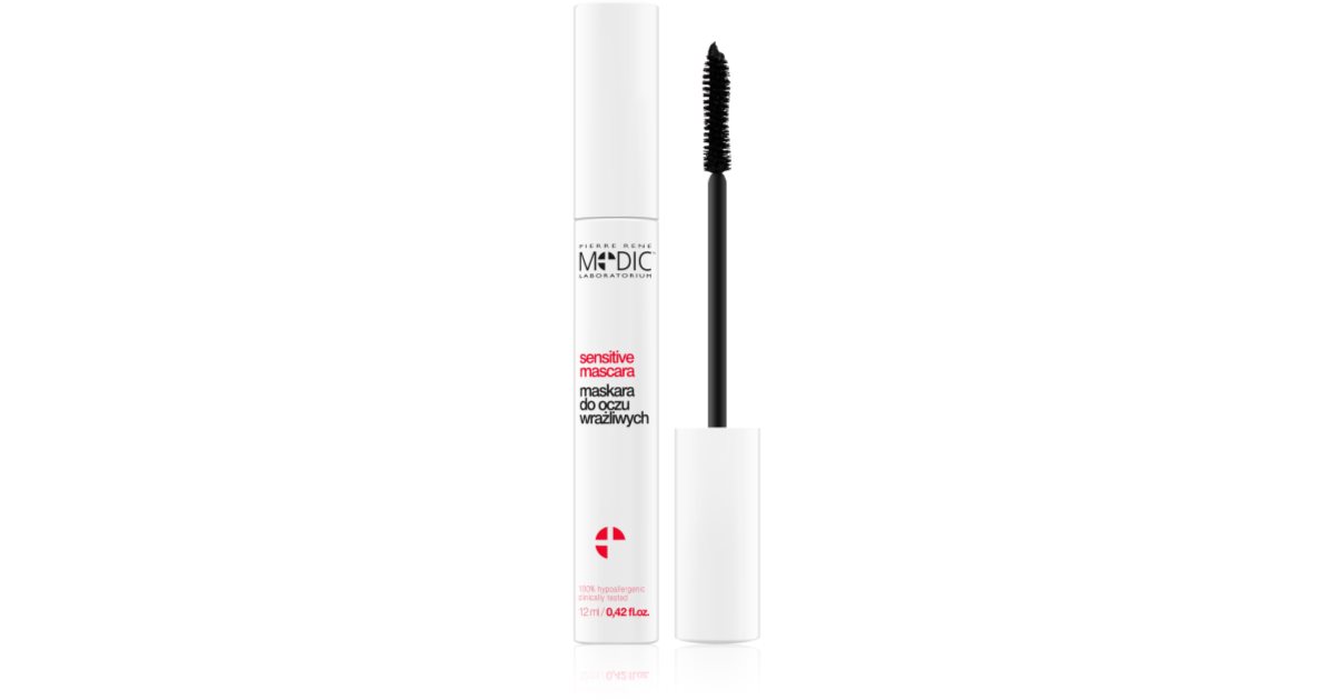 Pierre René Medic Laboratorium Keratin Mascara för känsliga ögon Svart 12ml