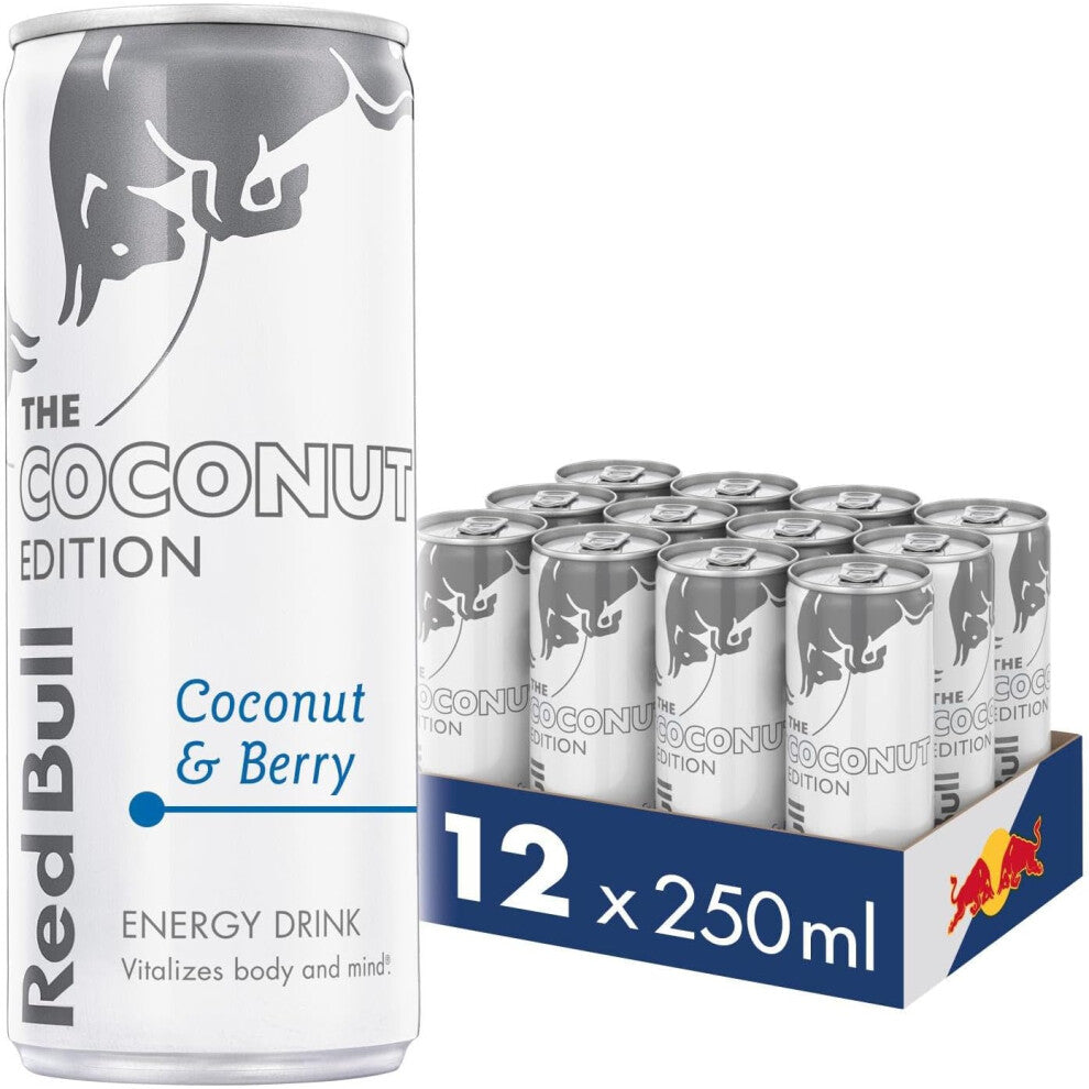 Red Bull Energy Drink Coconut and Berry Edition 250ml (Pack of 12)