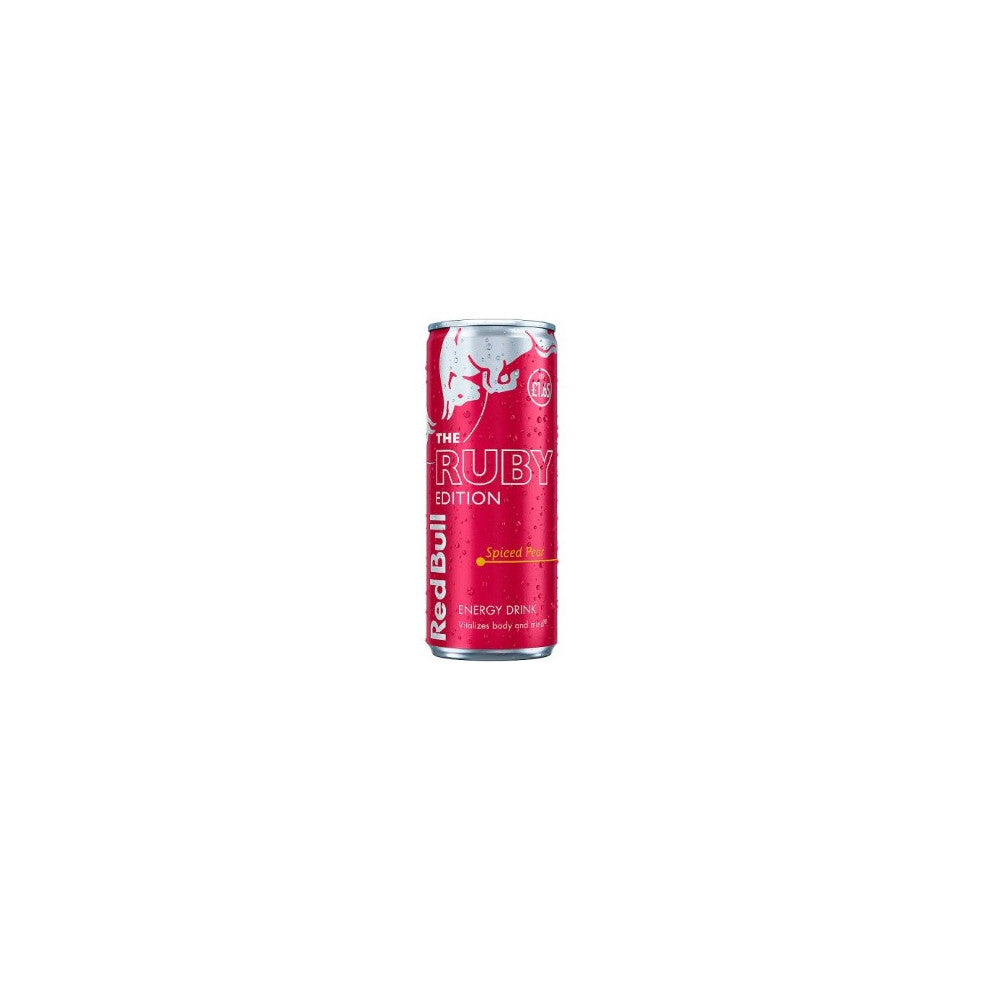 Red Bull Energy Drink Ruby Edition Spiced Pear 250ml (Pack of 24)