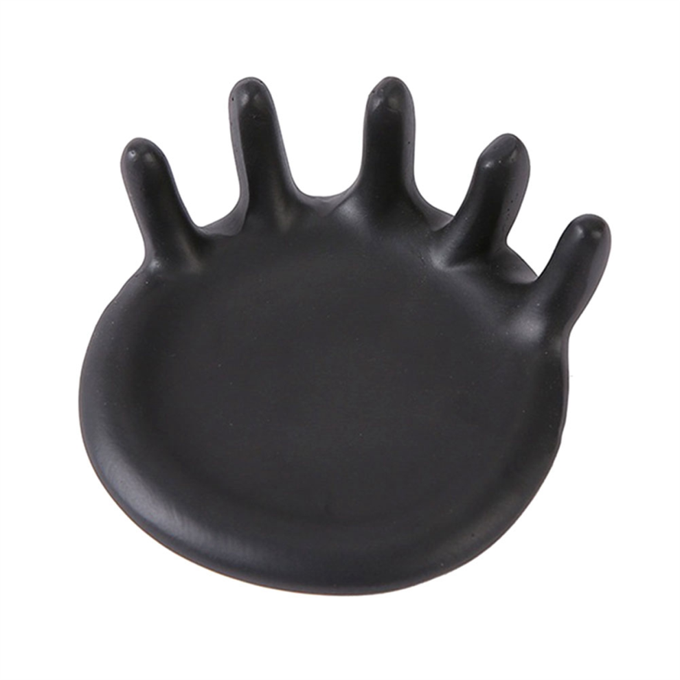 Resin Funny Ring Plate Jewelry Desktop Storage Ornaments,C