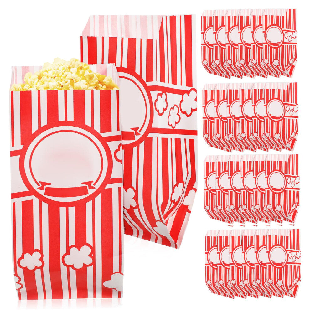 popcorn bags for single servings sturdy paper bags for movie nights parties snacks