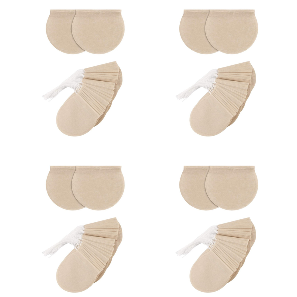 300 Pcs Disposable Empty Tea Bags Tea Infuser Drawstring Teabags
