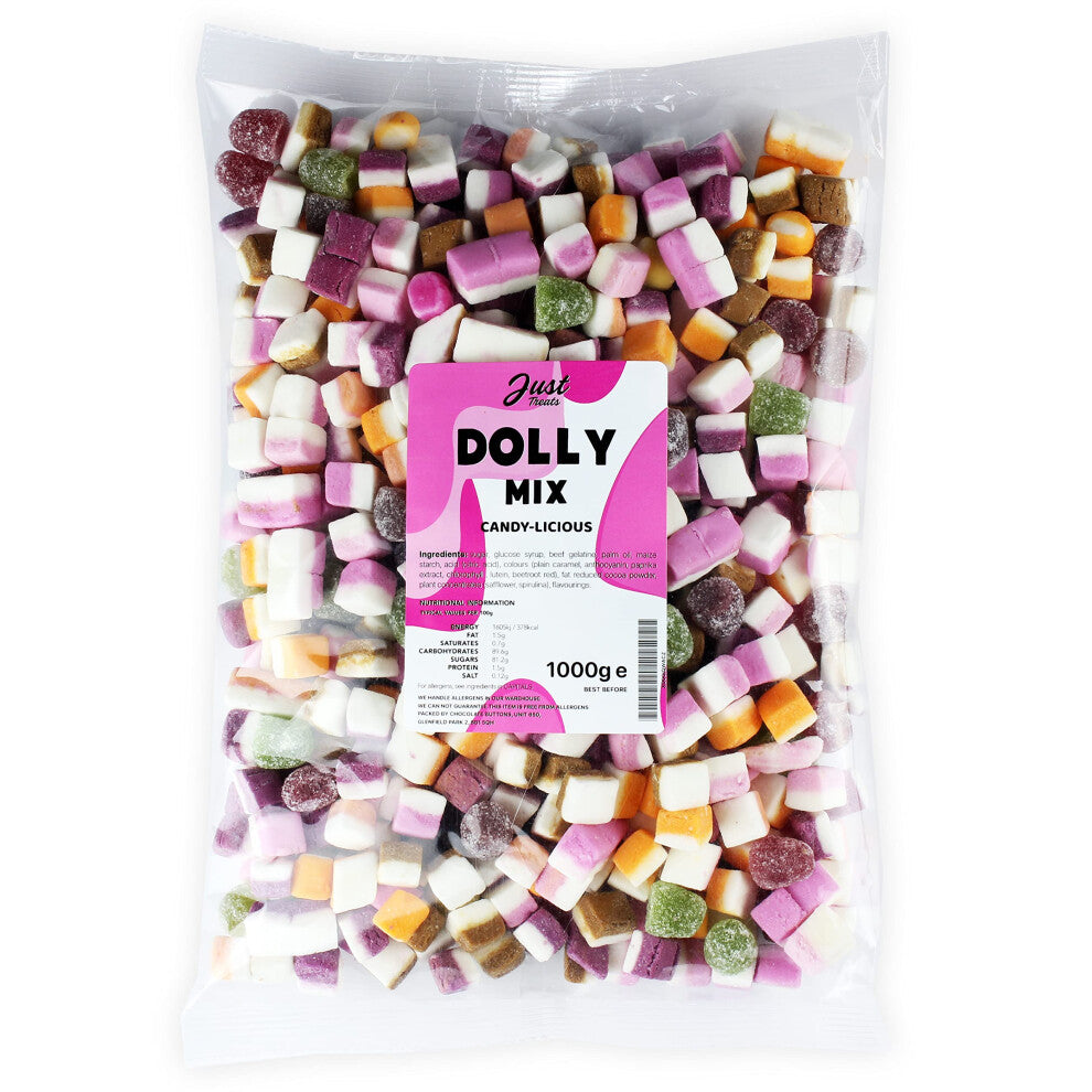 Just Treats Dolly Mixture (1 Kilo Party Bag)