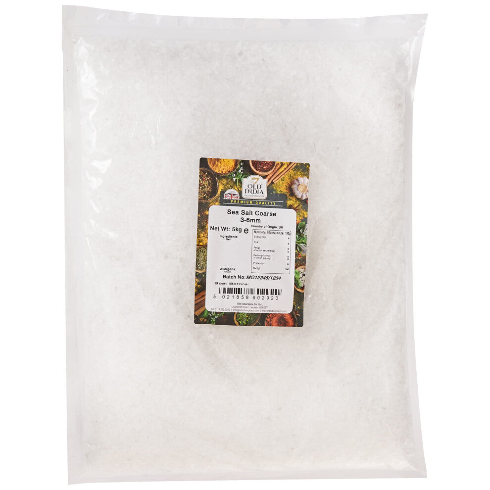 Old India Sea Salt Coarse 3-6mm 5kg