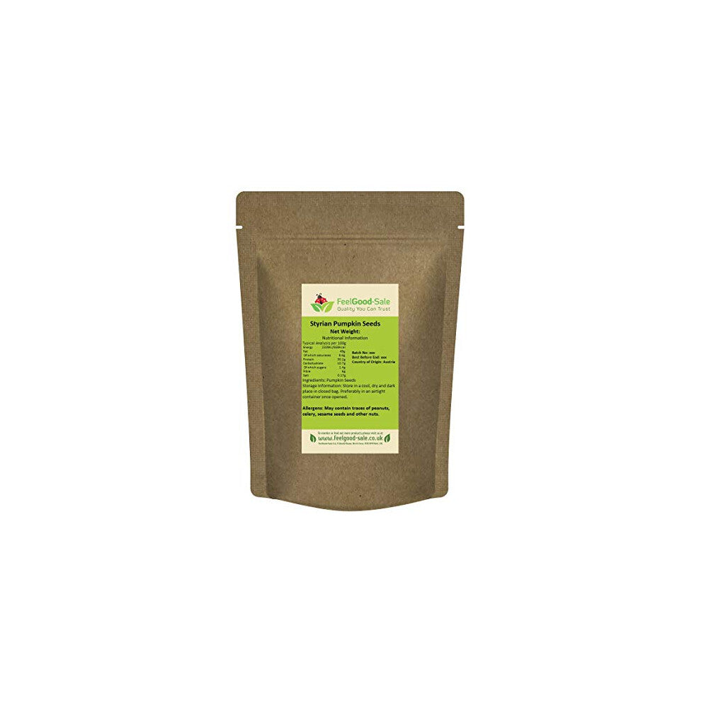 1kg European Pumpkin Seeds from Austria (dark green pumpkin seeds from the original Styrian pumpkin)