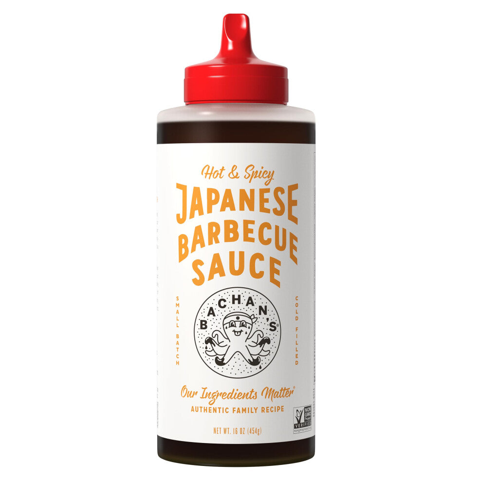 Bachan'S Japanese Barbecue Sauce Hot & Spicy 16OZ