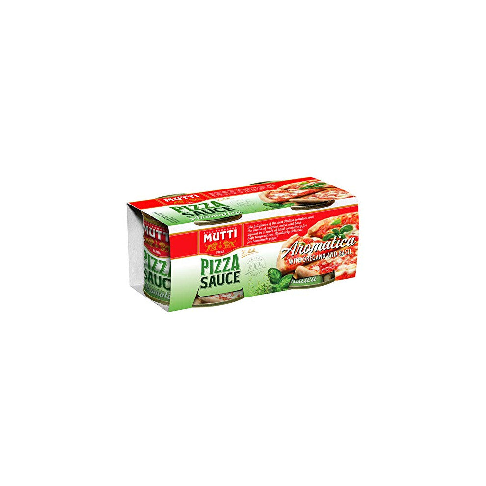 Mutti ? Pizza Sauce Aromatica, Pizza Sauce, 210g, (Pack of 12)