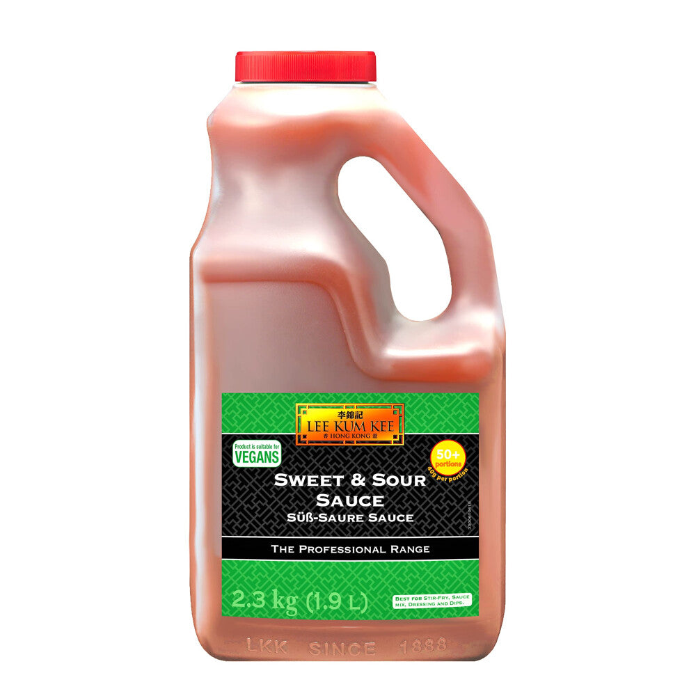Lee Kum Kee Sweet and Sour Sauce, Professional Range Bulk Size, Vegan, 2.3 kg (Pack of 1)