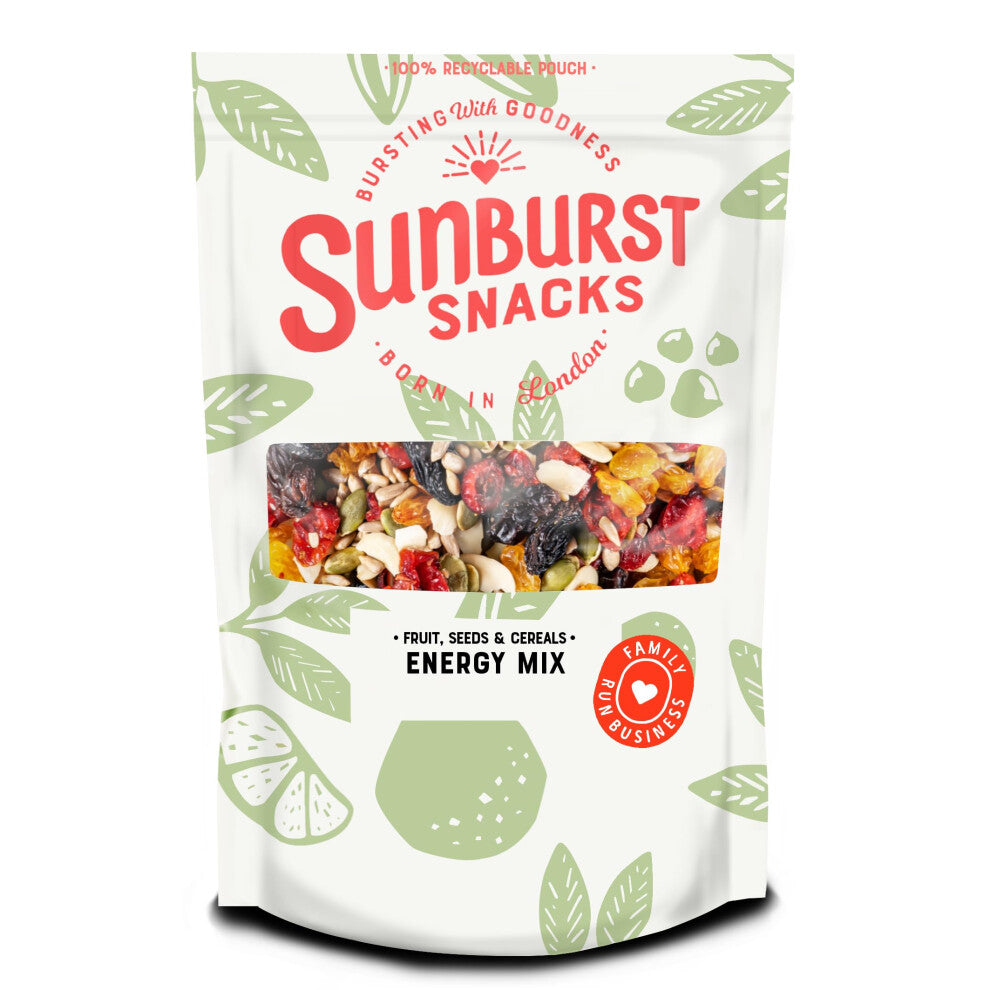 Sunburst Snacks Raw Energy Mix of Nuts, Seeds & Dried Fruit 1kg