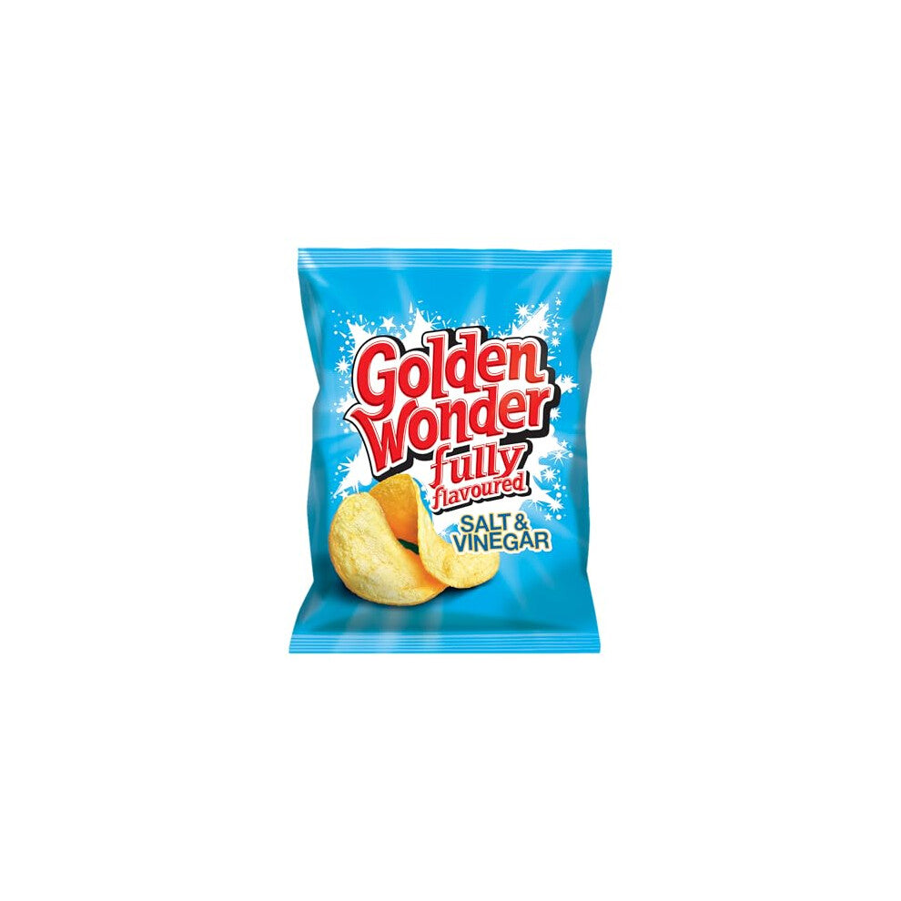 Tayto, Golden Wonder Salt and Vinegar Crisps, 32 x 32.5g