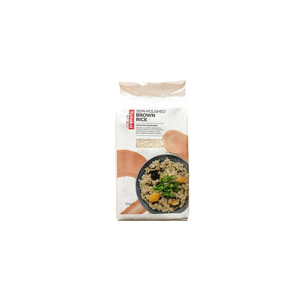 Yutaka Semi-Polished Brown Rice 5kg