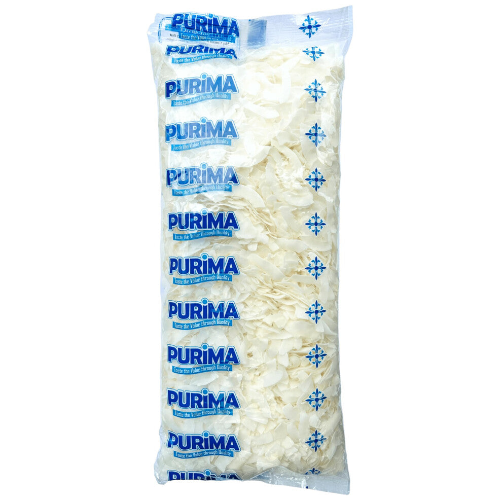 Coconut Chips 1kg - RAW Coconuts Flakes Natural Dried Unsweetened Flaked Edible Flesh Untoasted Pieces Slices for Baking Cooking Desserts Cakes Snack