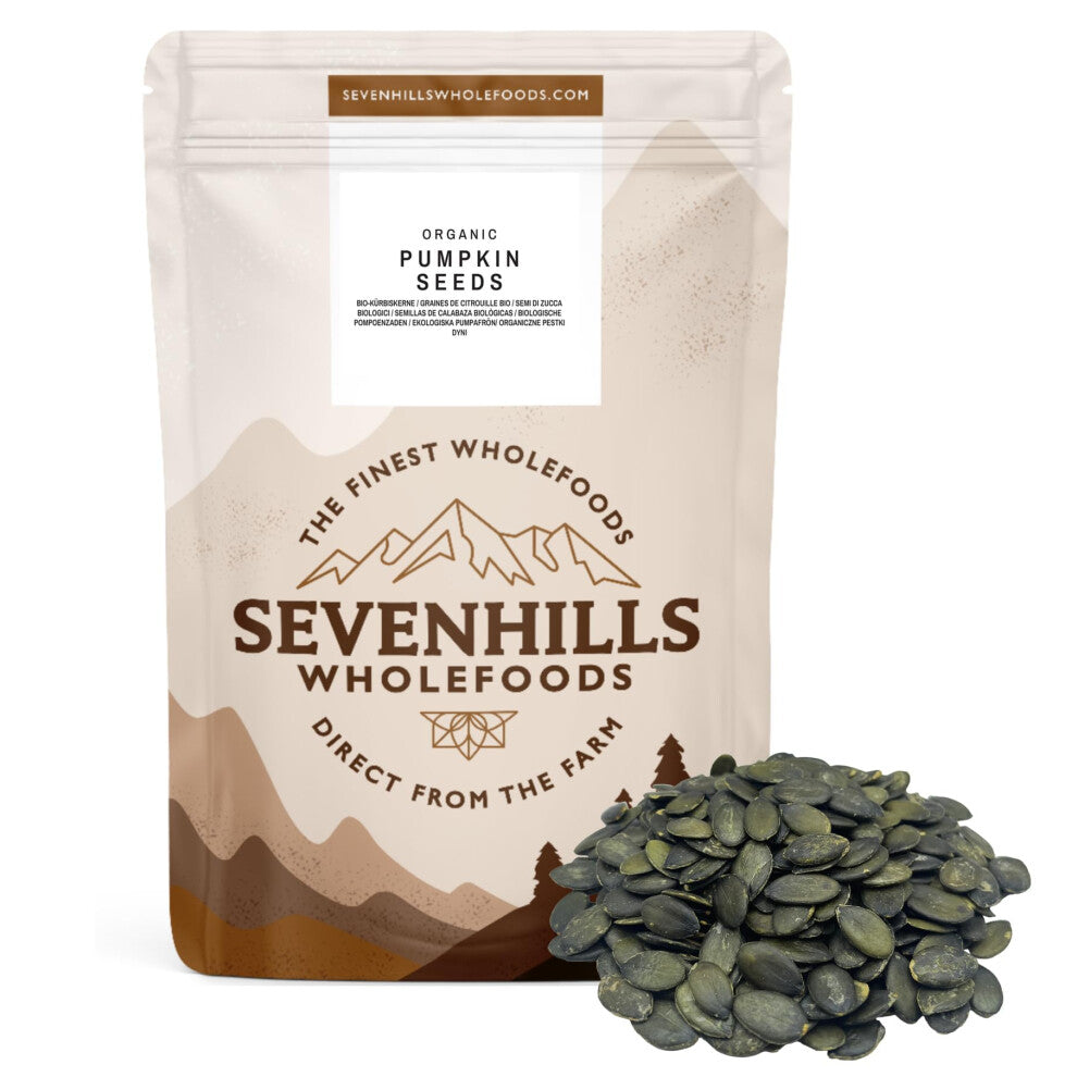 Sevenhills Wholefoods Organic European Pumpkin Seeds 1.8kg from Austria
