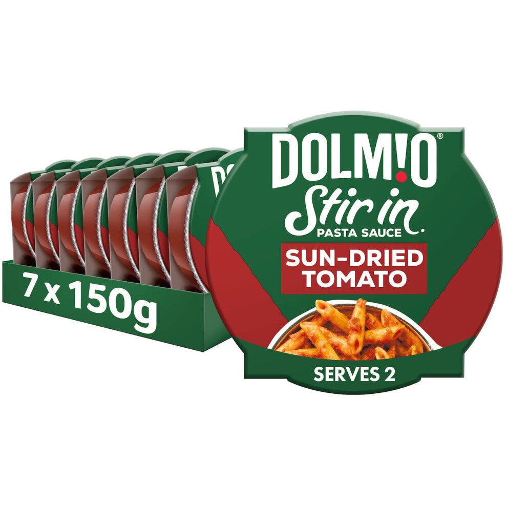 Dolmio Stir In Sun Dried Tomato Pasta Sauce, Bulk Multipack ,150 g (Pack of 7)