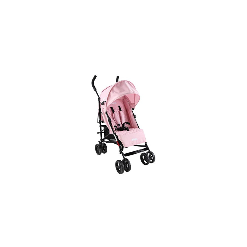 Babyco Arc 0+ Stroller Pram Pushchair Pink with Raincover