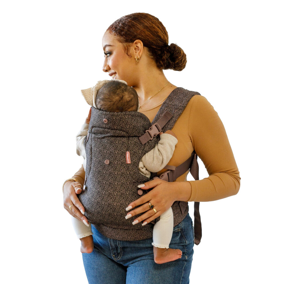 Infantino - Flip Advanced 4-in-1 Baby Carrier - Ergonomic - Convertible - face-in and face-Out Front and Back Carry - for Newborns and Older Babies