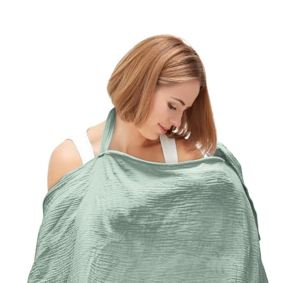 BabyGliy Breathable Muslin Nursing Cover for Breastfeeding