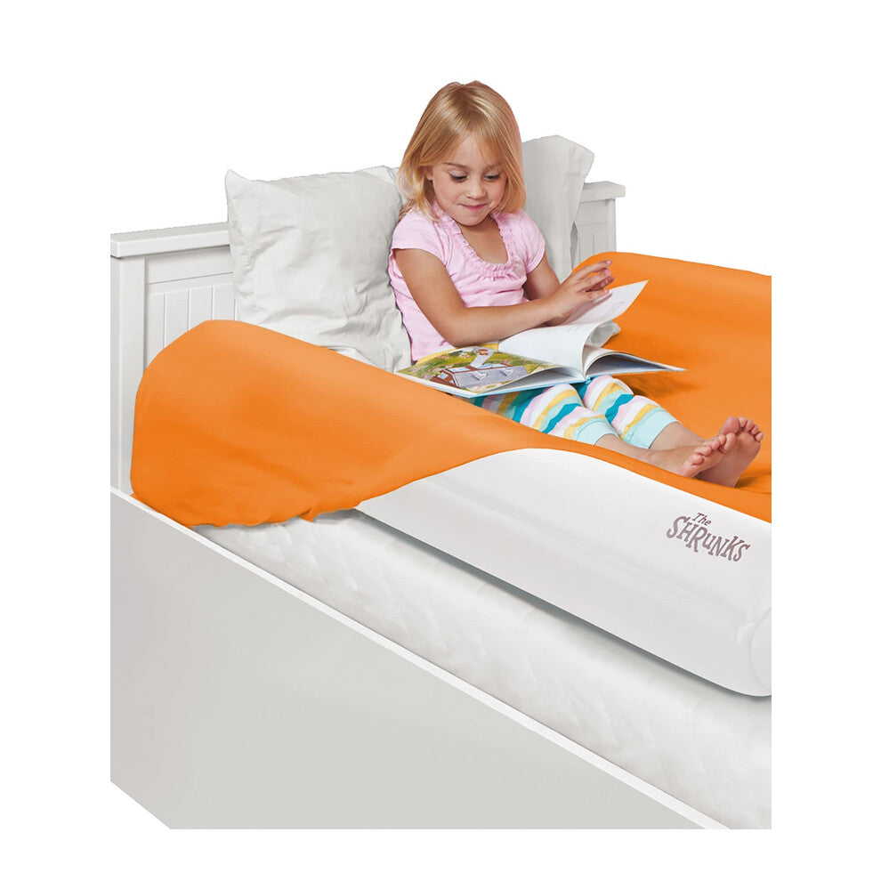 The Shrunks Sleep Security Inflatable Bed Guard (2 Pack) - Safe & Portable Toddler Bed Guard - Cot Bumpers for Travel, Holiday or Home Use,