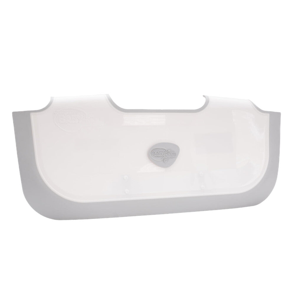 BabyDam Bath Barrier - No Need for a Baby Bath! Grey - Suitable from Newborn - Save Water