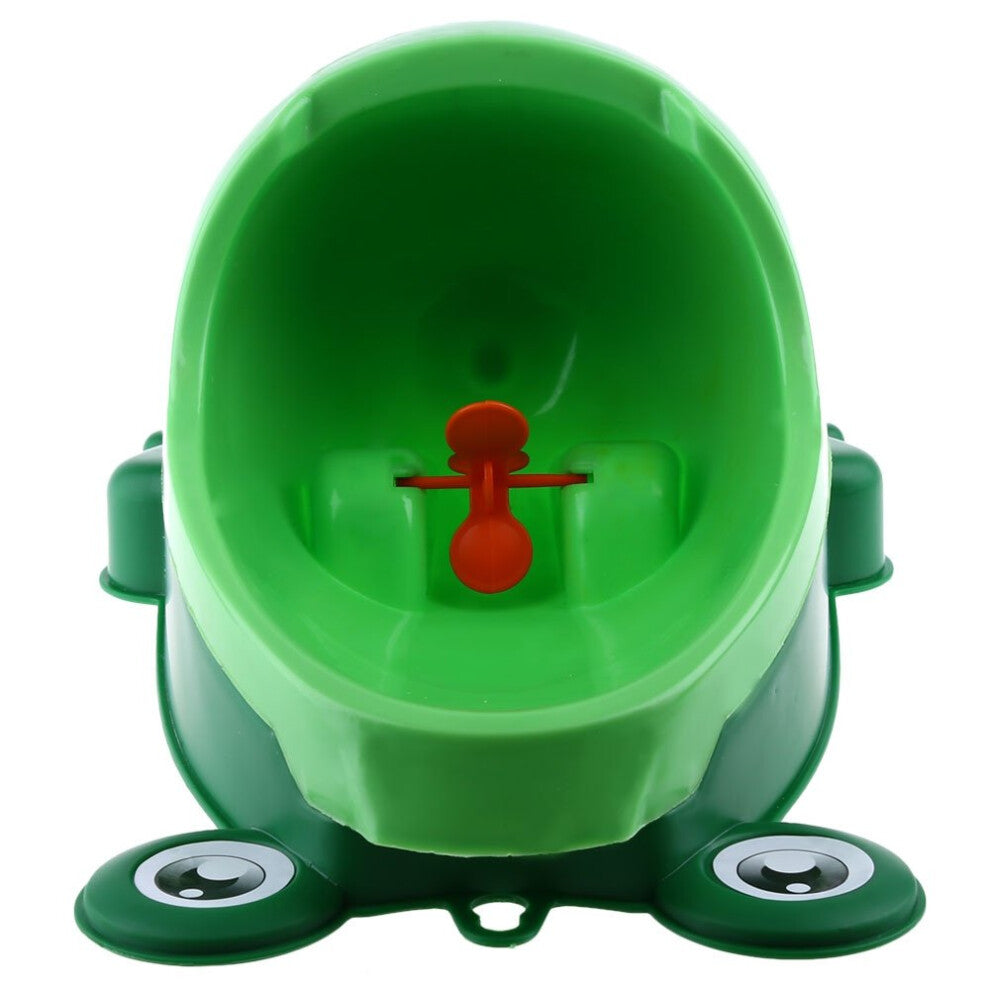 Cute Frog Shape Children Kids Potty Training Urinal Frog Children Stand Vertical Urinal Boys Penico Pee Infant Toddler Wall-Mounted
