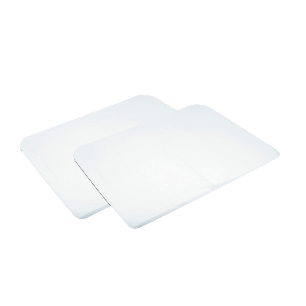 MAXI-COSI - Lot de 2 draps enfant pour Lit-Parc Swift - Blanc - 100% Coton