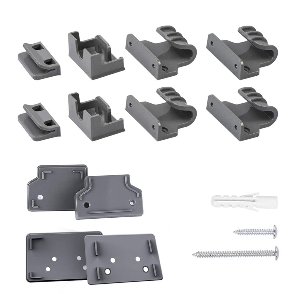 Original Fittings Pack of Retractable Stair Gate, Retractable Gate Standard Accessories with Skirting Board Spacers, Complete Spare Parts Replacements