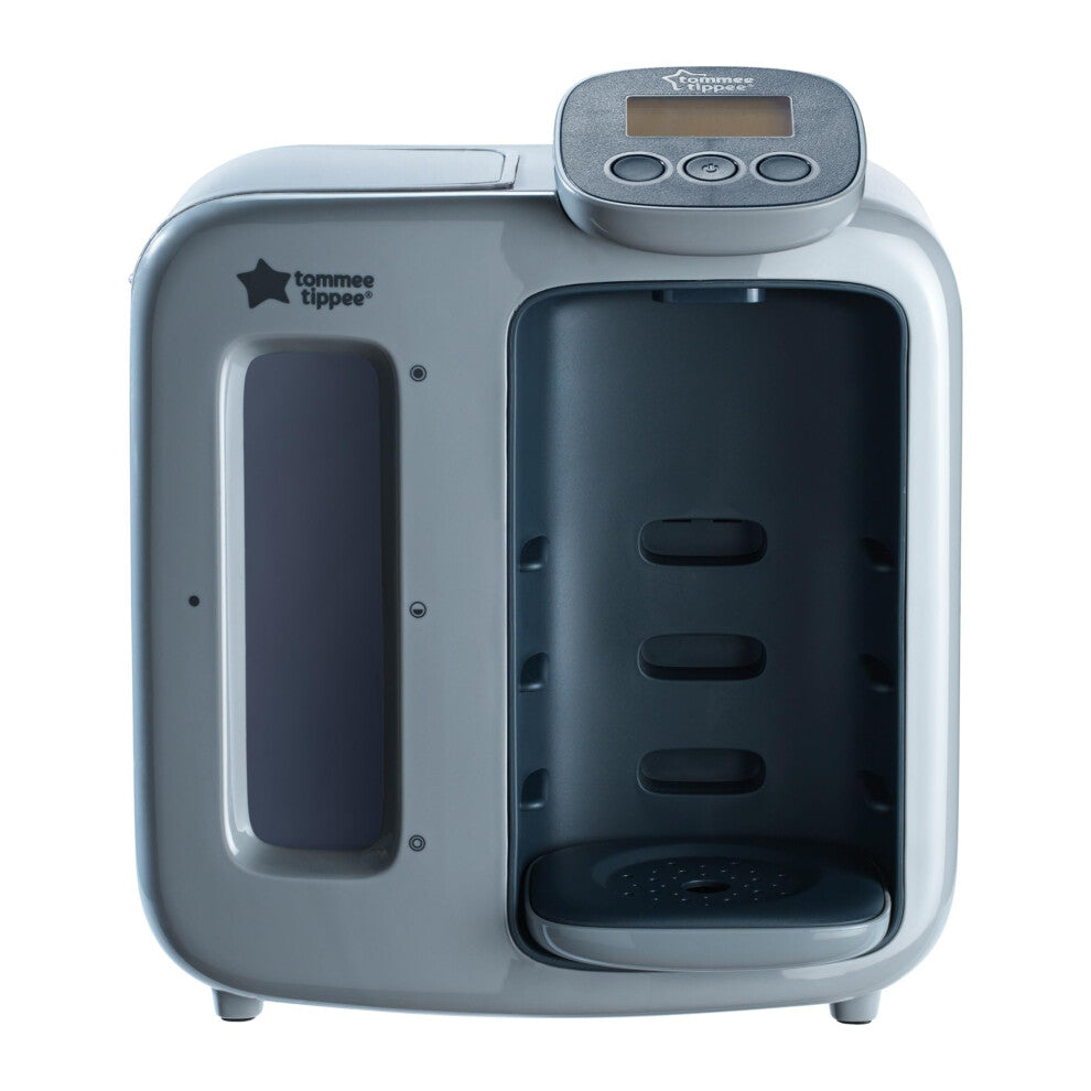 Tommee Tippee Perfect Prep Day & Night the Baby Bottle Maker Machine with Digital Display and Adjustable Volume, Grey