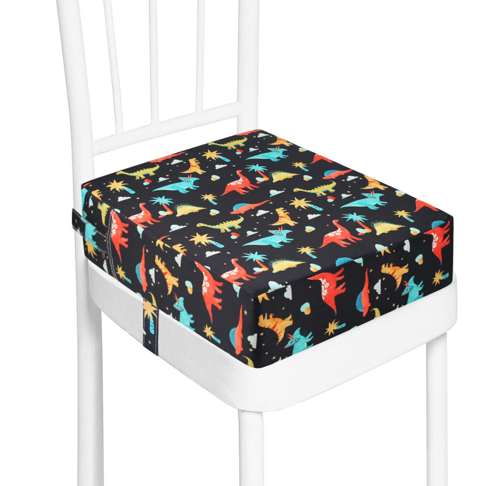 Toddler Booster Seat for Dining Table, Washable Thick Strong Support Portable Booster Chair for Toddlers Eating, Easy Cleaning Booster Seat Cushion
