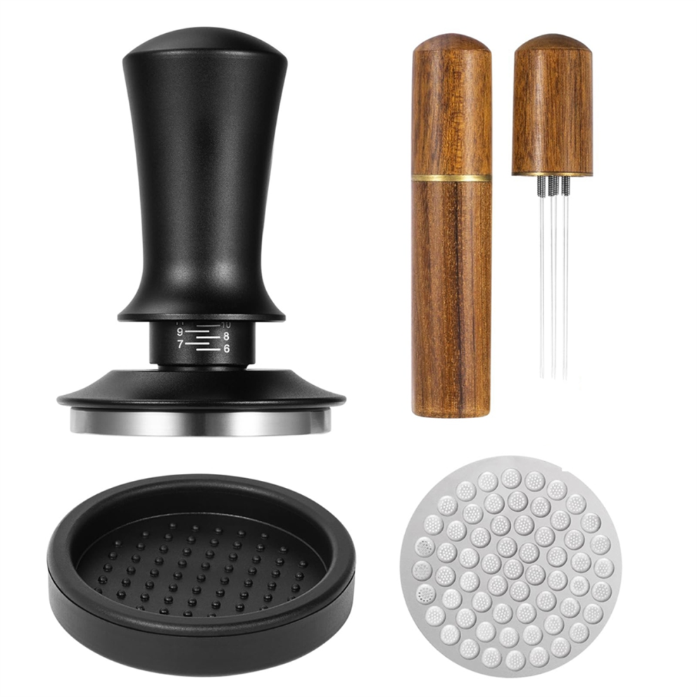 51mm Espresso Tamper and Stirrer Set, Coffee with