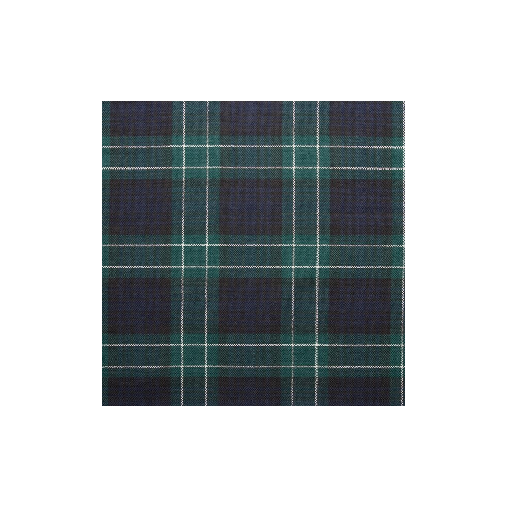 (Abercrombie Modern) 100% Wool Scottish Made To Order Tartan T Bar Cufflinks - A-C TARTANS