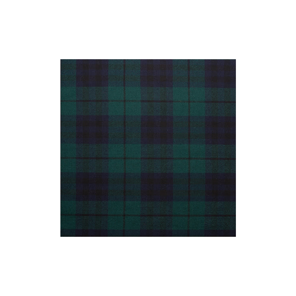 (Austin Modern) 100% Wool Scottish Made To Order Tartan T Bar Cufflinks - A-C TARTANS