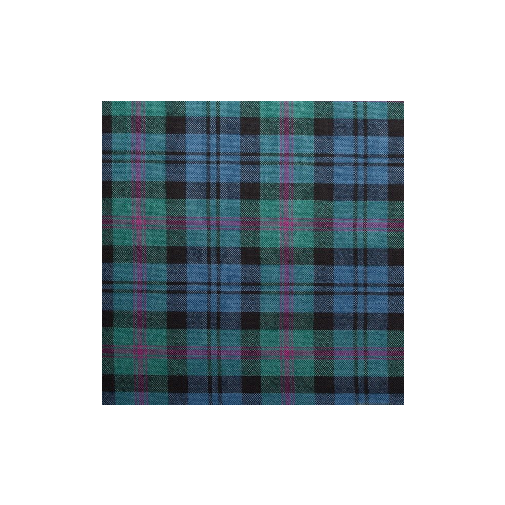 (Baird Ancient) 100% Wool Scottish Made To Order Tartan T Bar Cufflinks - A-C TARTANS