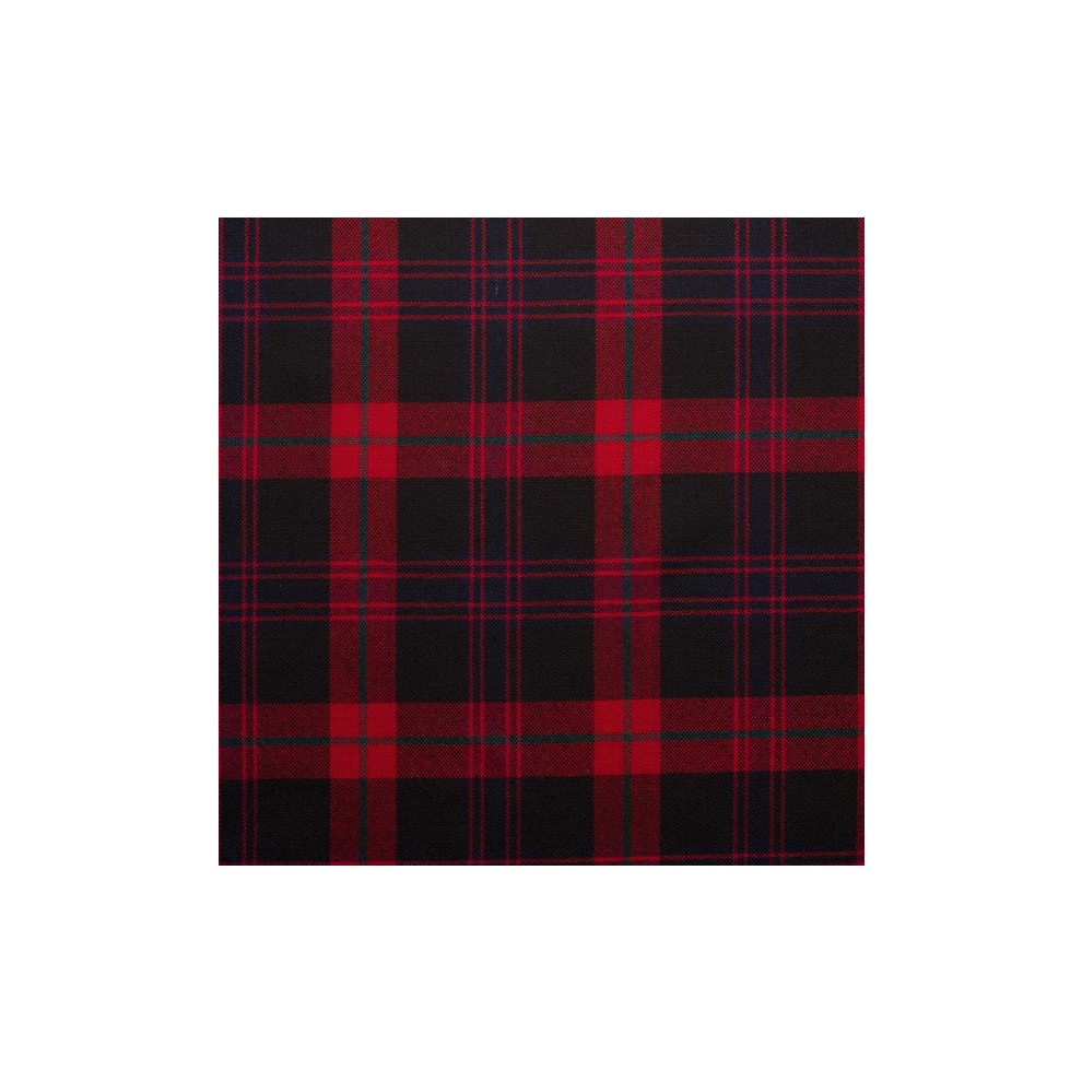 (Brown Modern) 100% Wool Scottish Made To Order Tartan T Bar Cufflinks - A-C TARTANS