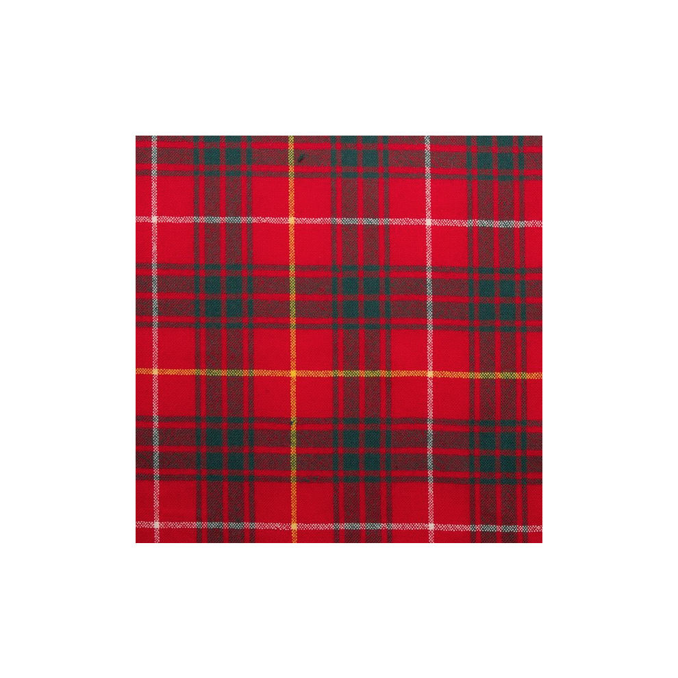 (Bruce Modern) 100% Wool Scottish Made To Order Tartan T Bar Cufflinks - A-C TARTANS