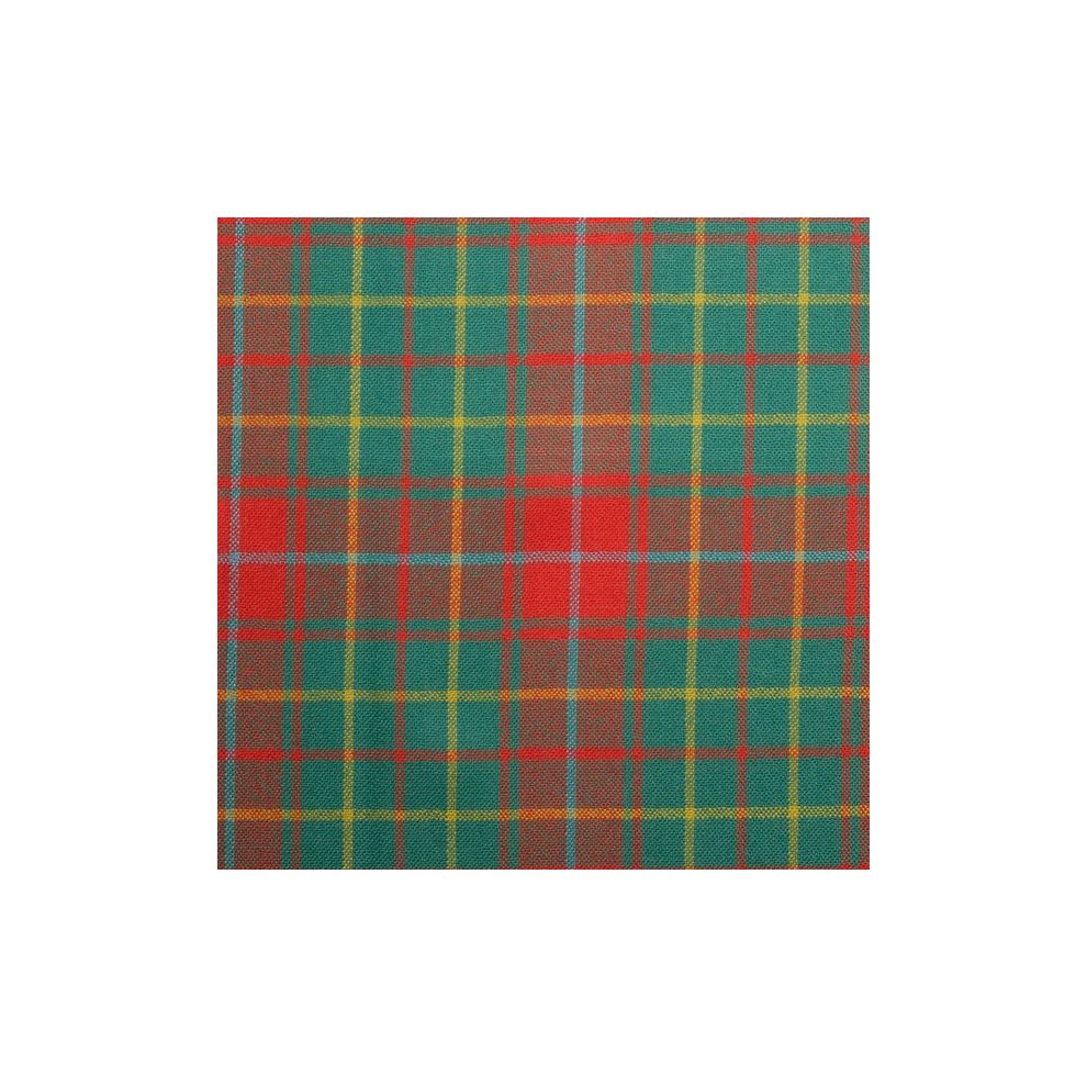 (Burnett Ancient) 100% Wool Scottish Made To Order Tartan T Bar Cufflinks - A-C TARTANS