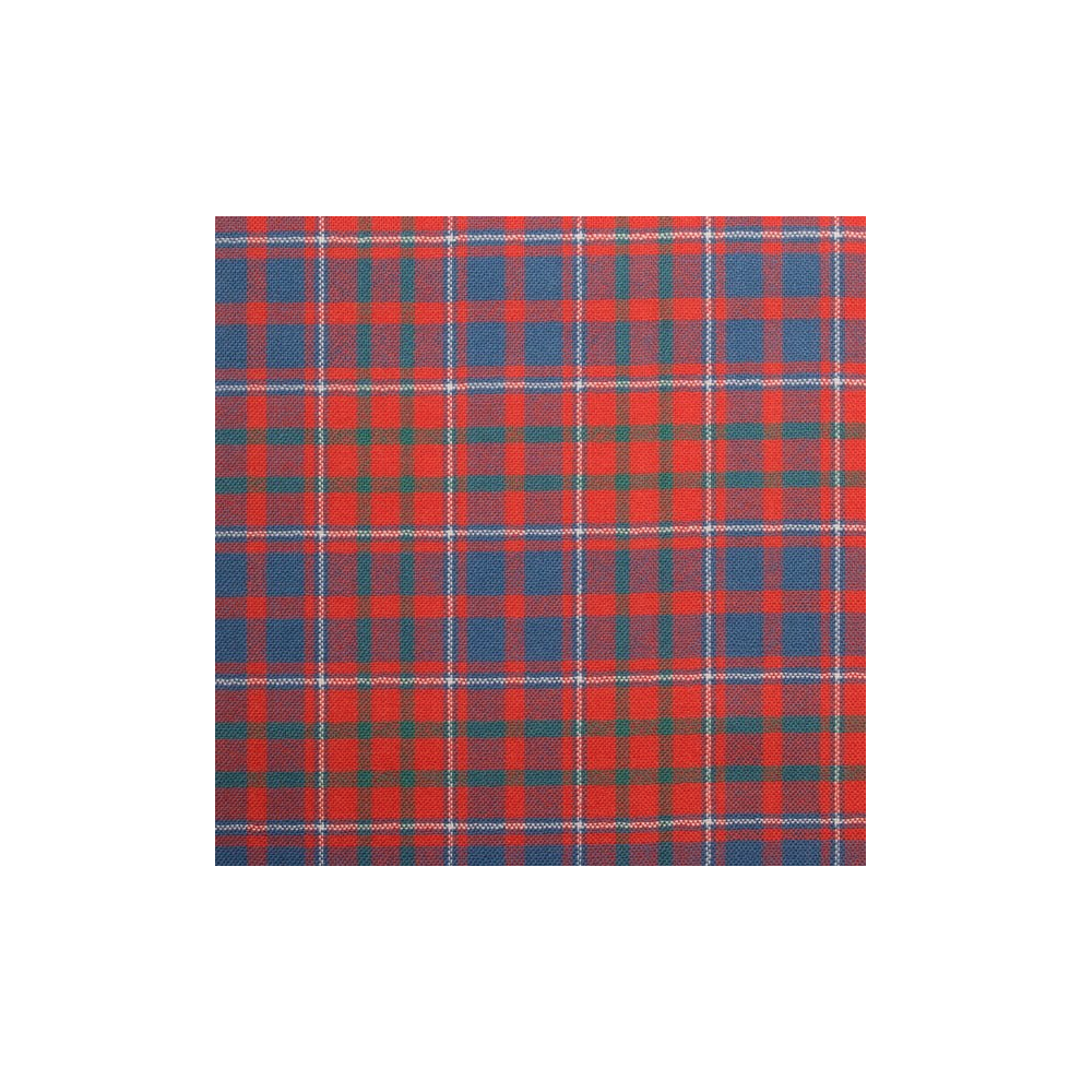 (Cameron Lochiel Ancient) 100% Wool Scottish Made To Order Tartan T Bar Cufflinks - A-C TARTANS