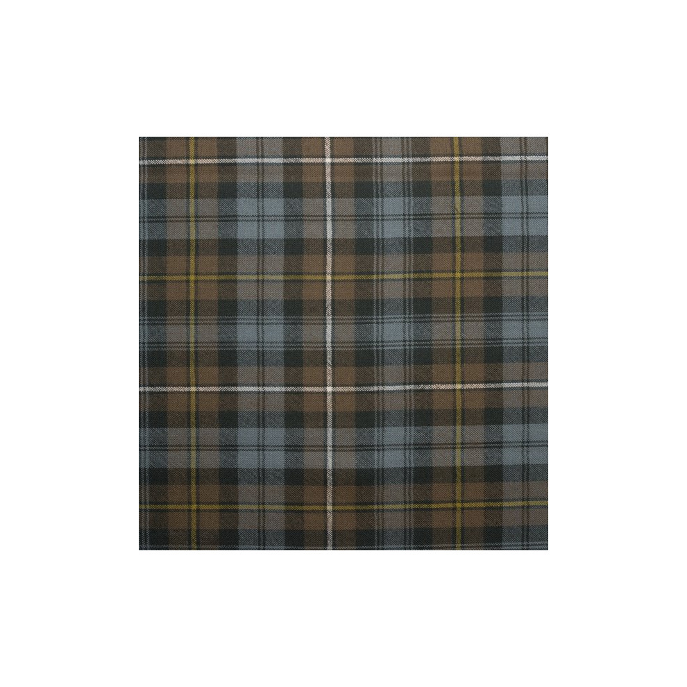 (Campbell Argyll Weathered) 100% Wool Scottish Made To Order Tartan T Bar Cufflinks - A-C TARTANS