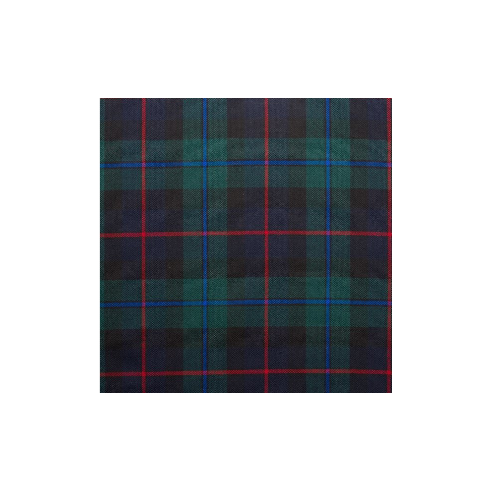 (Campbell Cawdor Modern) 100% Wool Scottish Made To Order Tartan T Bar Cufflinks - A-C TARTANS