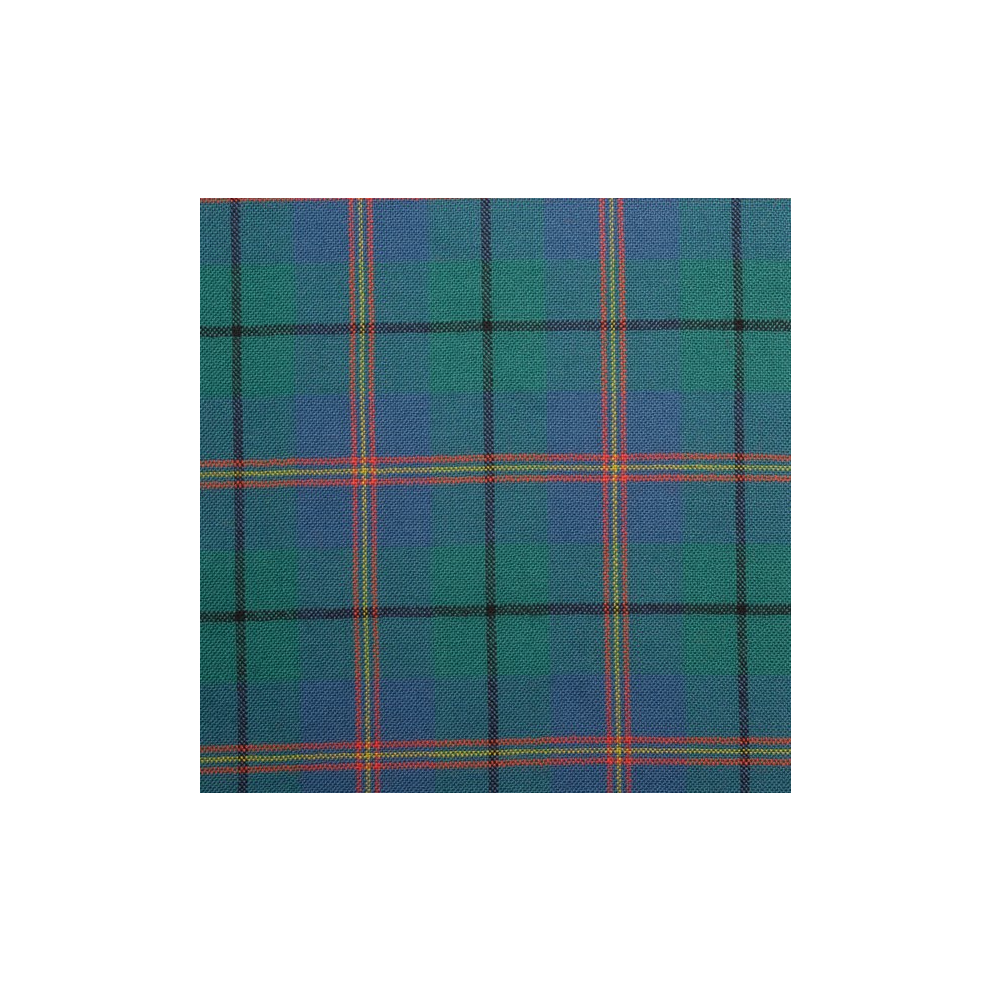 (Carmichael Ancient) 100% Wool Scottish Made To Order Tartan T Bar Cufflinks - A-C TARTANS