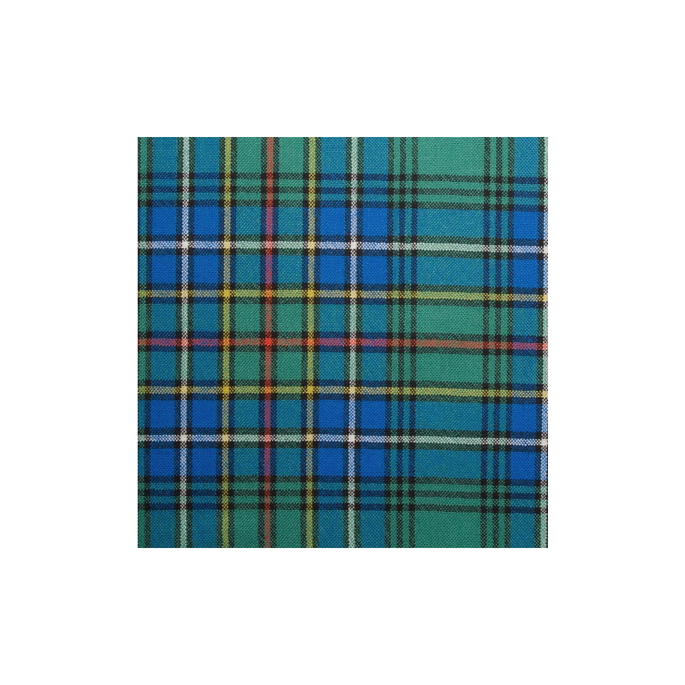 (Cockburn Ancient) 100% Wool Scottish Made To Order Tartan T Bar Cufflinks - A-C TARTANS