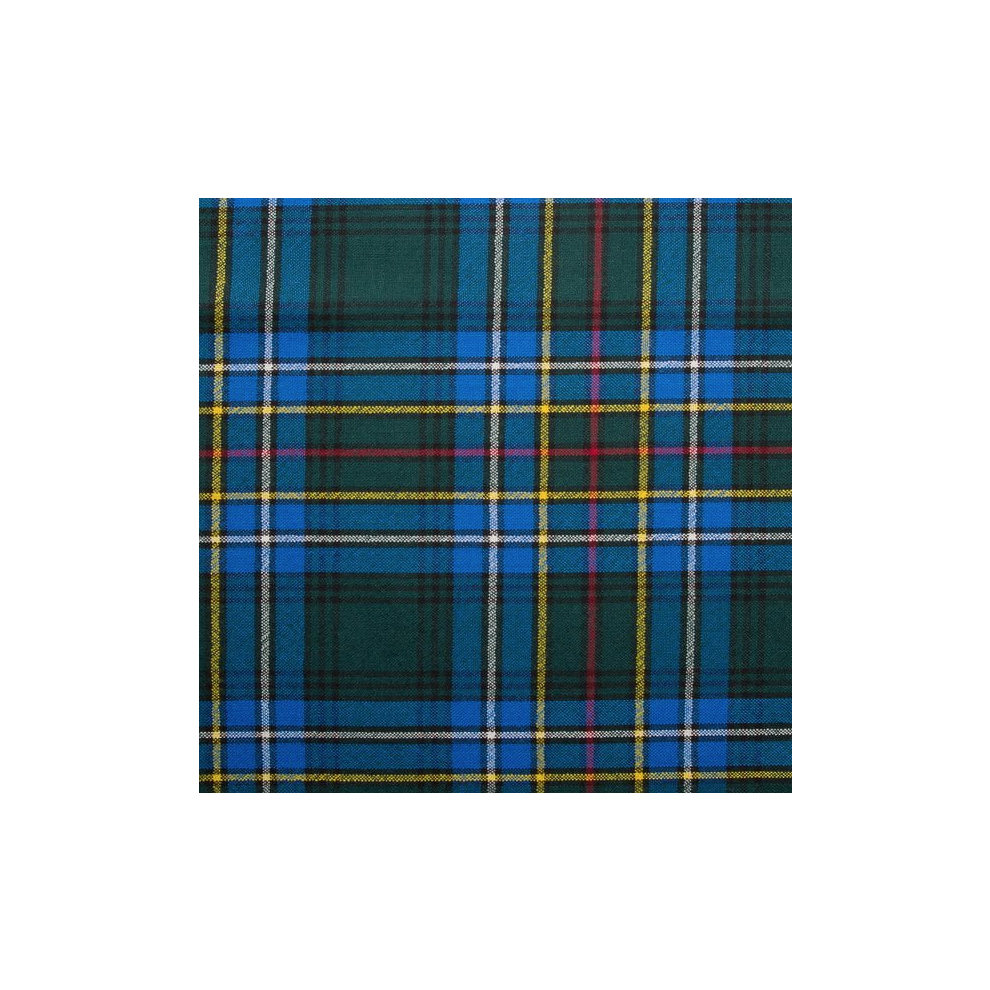 (Cockburn Modern) 100% Wool Scottish Made To Order Tartan T Bar Cufflinks - A-C TARTANS