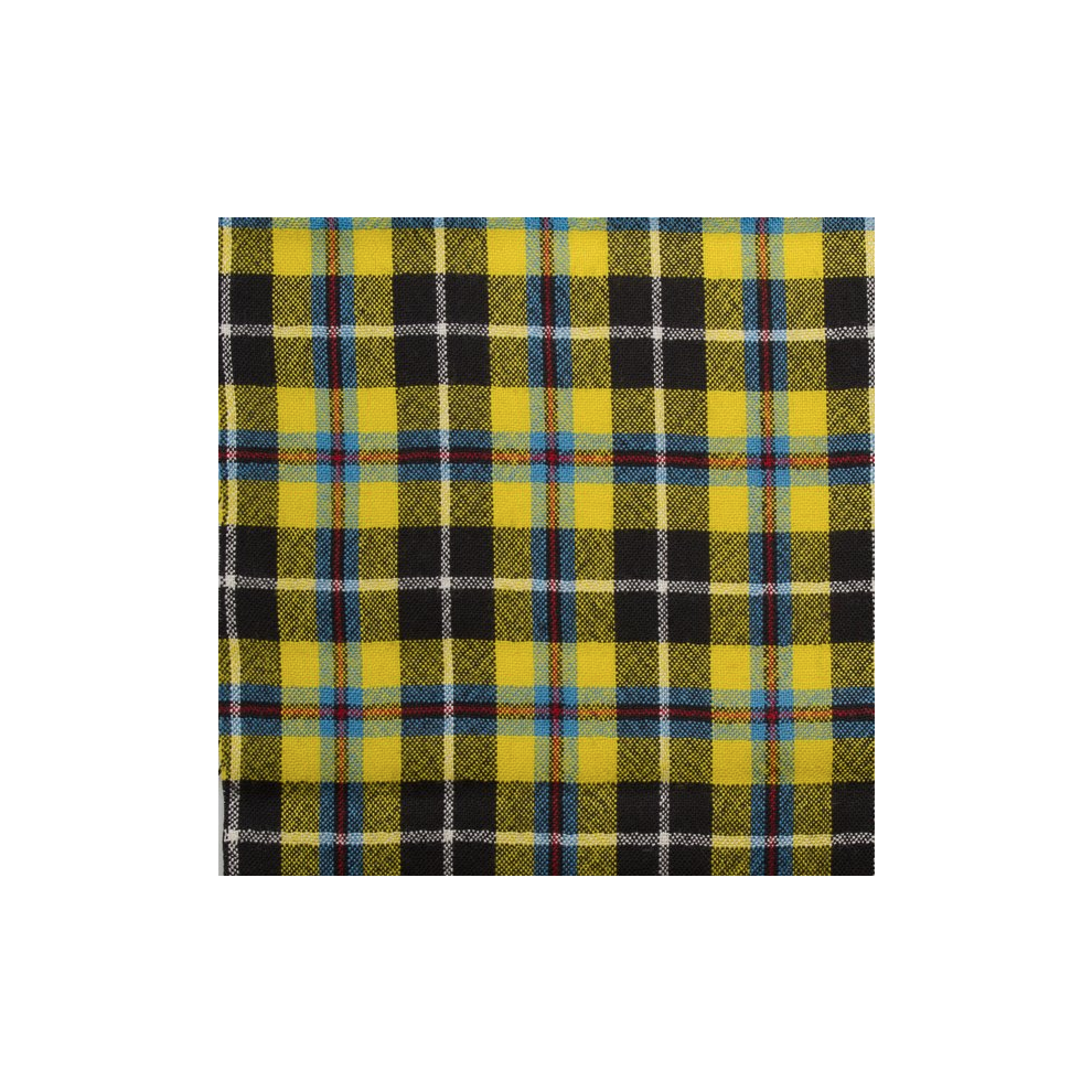 (Cornish) 100% Wool Scottish Made To Order Tartan T Bar Cufflinks - A-C TARTANS