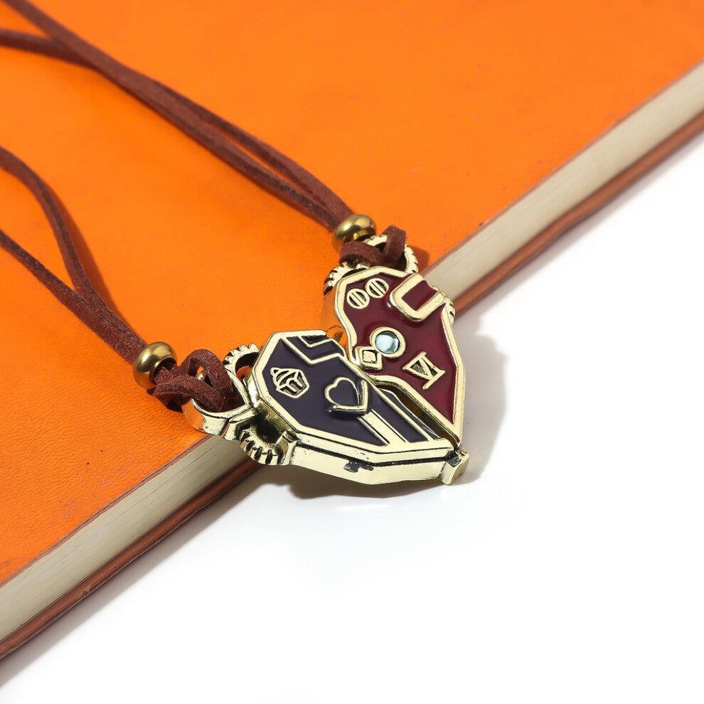 Arcane Of League Legends Katie Leung Vi Heart Shape Necklace Jewelry Pendant