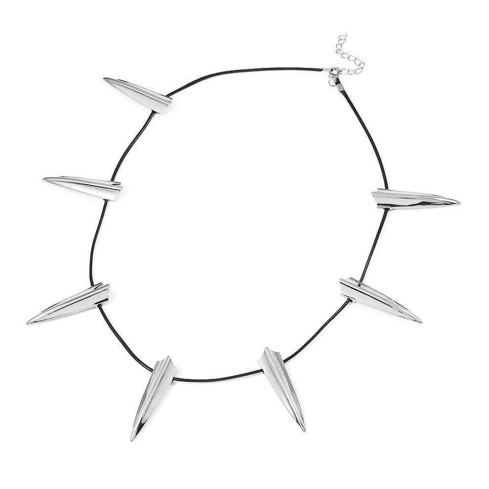 (Silver) Black Panther Avengers Wolf Tooth Jewelry Alloy Fashion Pendant Necklace