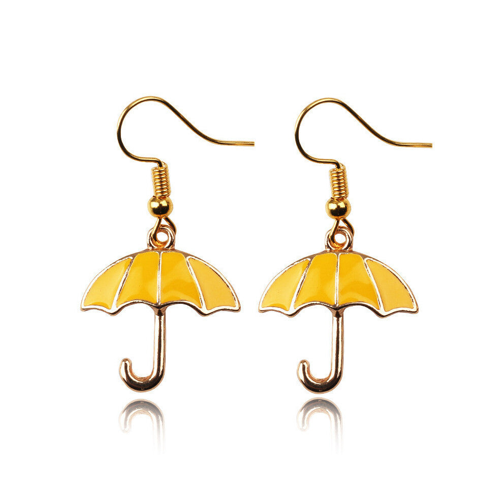 (StyleD) How Met I Your Mother Horn Umbrella Keyring Alloy Necklace Gift Fashion Jewelry