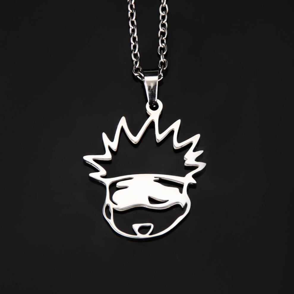 (Style C) Kaisen Jujutsu Gojo Satoru Pendant Necklace With Cartoon Cosplay For Motif
