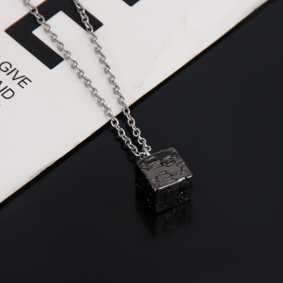 Nier Automata Black Box Alloy Collar Necklace With Cartoon Daily Elements For